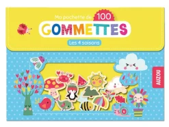 Pochette de 100 gommettes - les saisons - Inga Wilmink