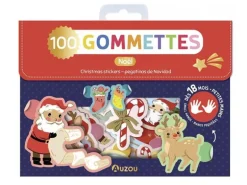 Pochette de gommettes - 100 gommettes - Noël