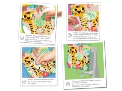 Pochoirs motifs Couleurs de la Jungle - Créa Lign'