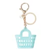 Porte-clef sac de plage rétro Vert d'eau - Sun Jellies