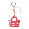 Porte-clef sac de plage rétro cerise - Sun Jellies