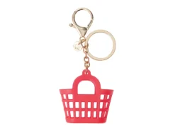 Porte-clef sac de plage rétro cerise - Sun Jellies