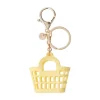 Porte-clef sac de plage rétro Jaune - Sun Jellies
