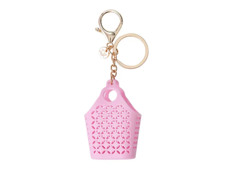 Porte-clef sac de plage rétro Rose Bubblegum - Sun Jellies