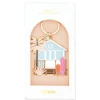 Porte-clés en émail Beach House - ATWS