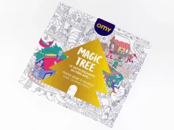 Poster géant à colorier - Magic Tree - Omy
