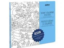 Poster géant en papier à colorier - OCEAN - OMY