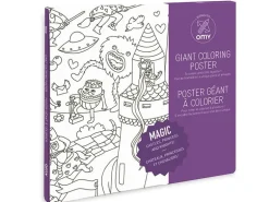 Poster géant en papier à colorier - MAGIC - OMY