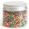 Pot de 60 grammes de perles de rocailles 3mm - mélange Dakar