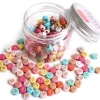 Pot perles lettres – Couleurs chaudes