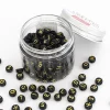 Pot perles lettres – Noires