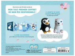 Premier livre de bain - Mon premier coffret de bain éco-responsable