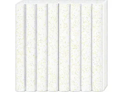 Pâte Fimo blanc pailletté 052 Kids