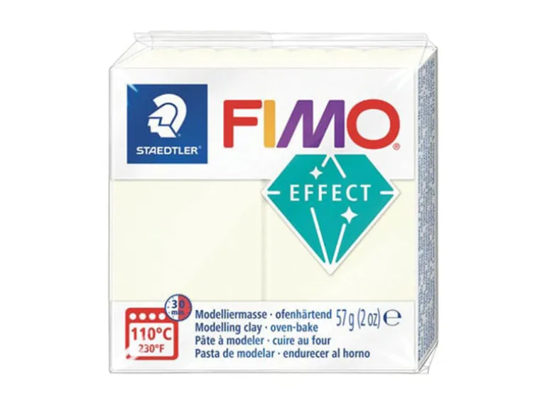 Pâte Fimo EFFECT Fluorescente dans le noir 041