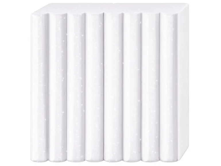 Pâte Fimo EFFECT galaxy Pailletée Blanc 002
