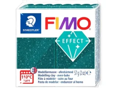 Pâte Fimo EFFECT galaxy Pailletée Vert 562