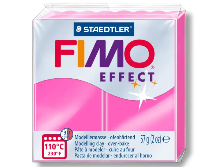 Pâte Fimo Effect Néon 57gr Fushia 201