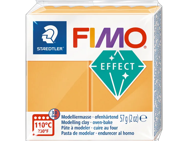 Pâte Fimo Effect Néon 57gr Orange 401