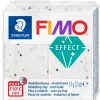 Pâte Fimo Effect pierre granite blanche 57g