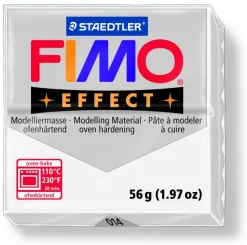 Pâte Fimo EFFECT Translucide blanc 014
