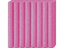 Pâte Fimo rose pailleté 262 Kids