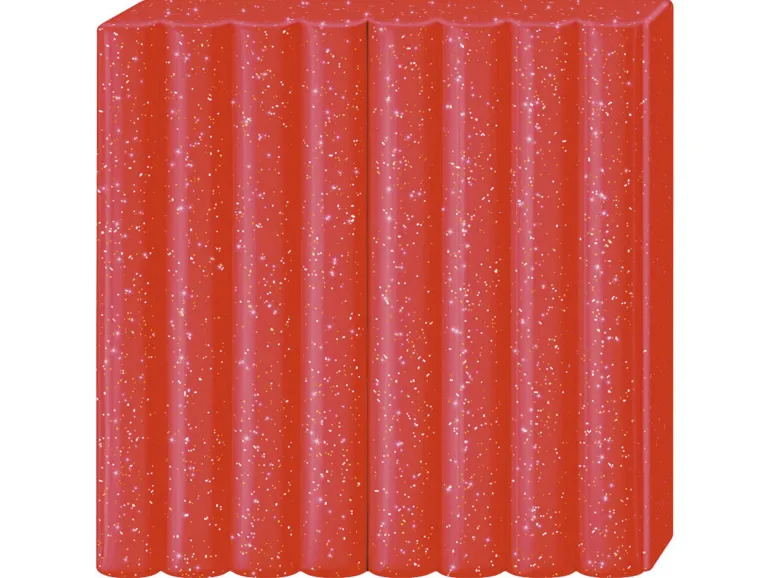 Pâte Fimo rouge paillettes 212 kids