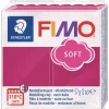 Pâte Fimo soft framboise T23 fruit rouge givré