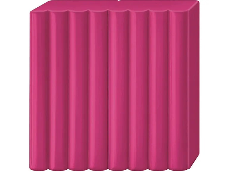 Pâte Fimo soft framboise T23 fruit rouge givré