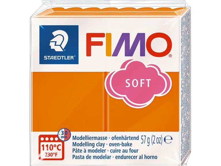 Pâte Fimo Soft Mandarine 42