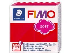 Pâte Fimo Soft Rouge Indien 24