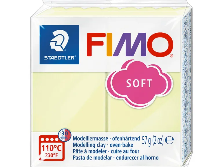 Pâte Fimo SOFT Vanille 105