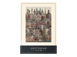 Puzzle 1000 pièces - Amsterdam - Martin Schwartz