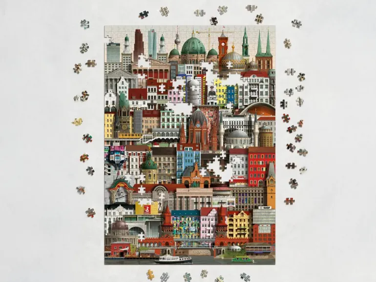 Puzzle 1000 pièces - Berlin - Martin Schwartz