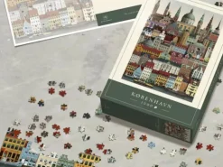 Puzzle 1000 pièces - Copenhague (Kobenhavn) - Martin Schwartz