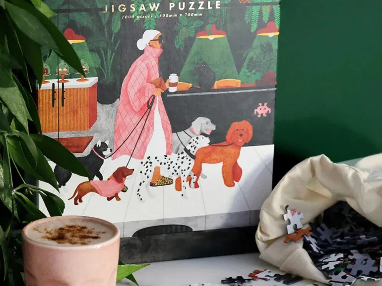 Puzzle 1000 pièces - Dog Sitter - ATWS