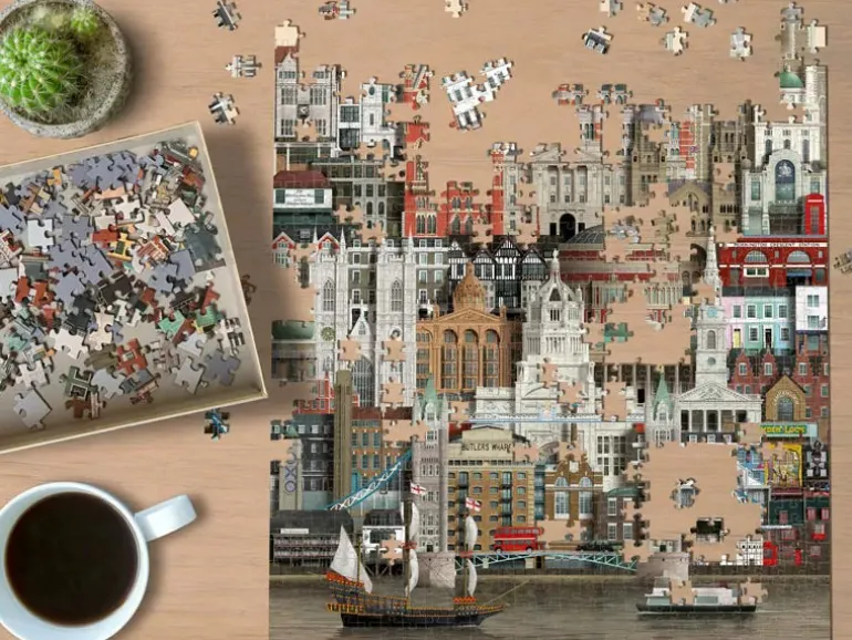 Puzzle 1000 pièces - Londres (London) - Martin Schwartz