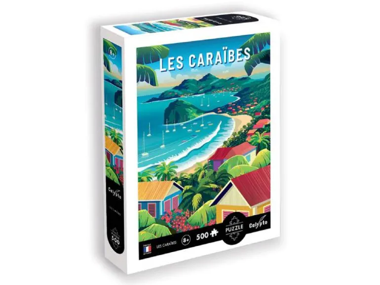 Puzzle 500 pièces Les Caraïbes - Calypto
