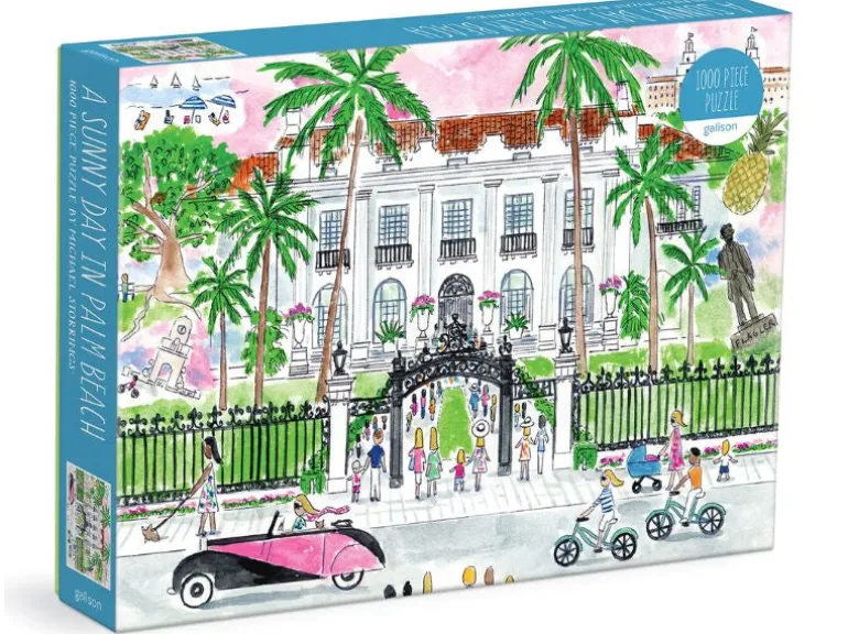 Puzzle A sunny day in Palm Beach - 1000 pièces - Galison