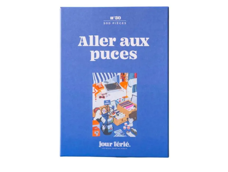 Puzzle Aller aux puces - 500 pièces - Jour Férié