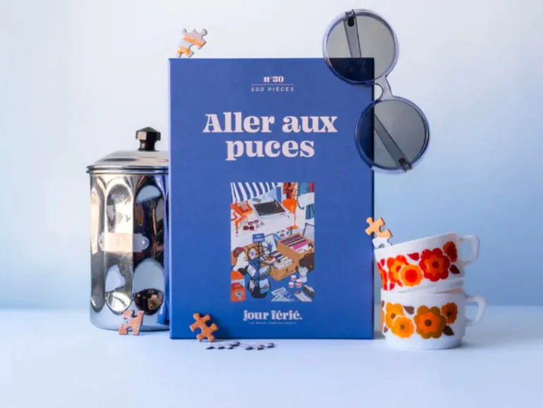 Puzzle Aller aux puces - 500 pièces - Jour Férié