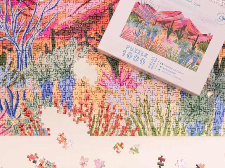 Puzzle Bright Desert par Sarah Gesek - 1000 pièces