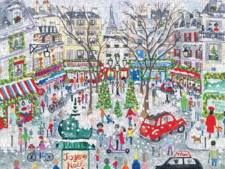 Puzzle Christmas in Paris - 1000 pièces - Galison
