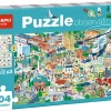 Puzzle d'observation - la ville - 104 pcs