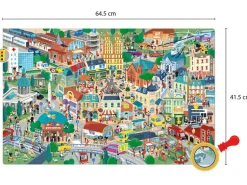 Puzzle d'observation - la ville - 104 pcs