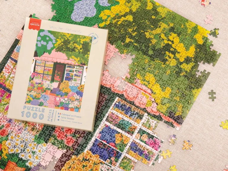 Puzzle Floral Shop par Studio Grand-Père - 1000 pièces