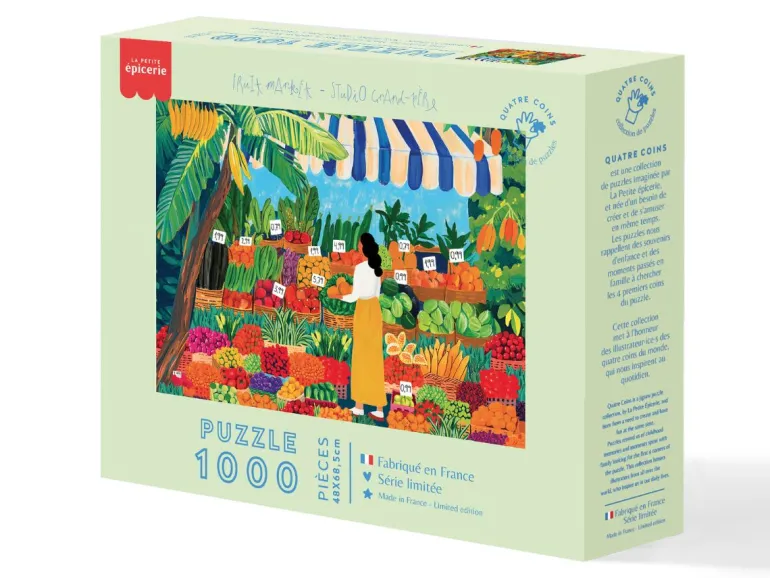 Puzzle Fruit Market par Studio Grand-Père - 1000 pièces