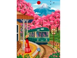 Puzzle Fuji Blossoms- Pieces & Peace