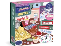 Puzzle Game Night - 1000 pièces - Galison