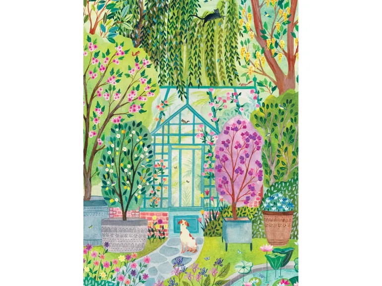 Puzzle Jardin Secret 1000 pièces - Pieces & Peace