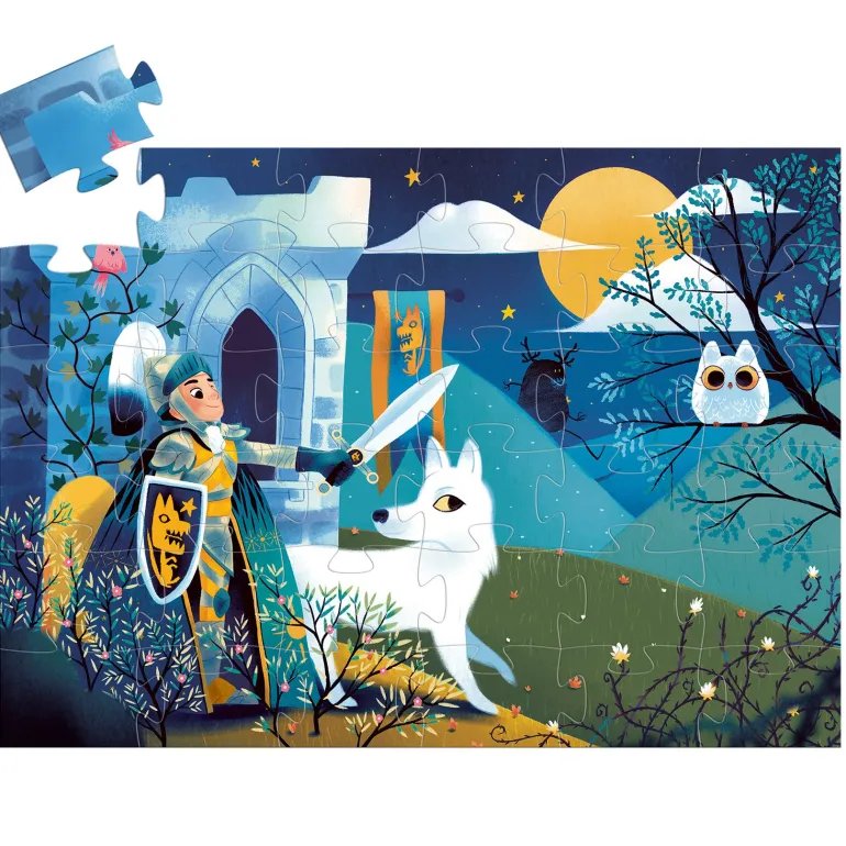 Puzzle le chevalier de la pleine lune - 36 pièces